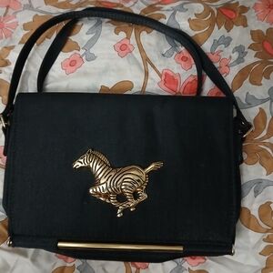 Black and Gold Women's Bag